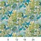 Atlantis - Aqua & Teal,Green Tropical & Botanical Upholstery Fabric 54 Inches"